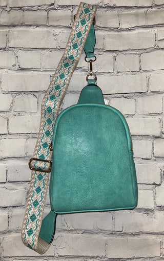 Jen & Co Ellen Sling Turquoise M2436