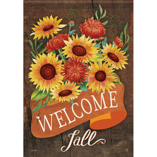 Welcome Fall Garden Flag
