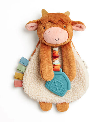 Itzy Ritzy Itzy Friends Lovey Plush Highland Cow