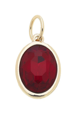 Canvas Style Charmed Birthstone Charm