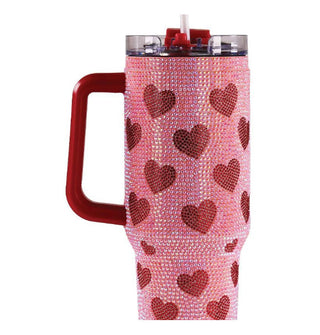 Simply Southern 40oz Tumbler Sequin Valentine Tumbler