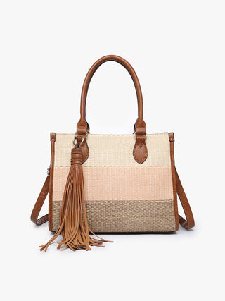 Jen & Co Alma Coral/Natural M2252
