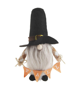 Mudpie Thanksgiving Pilgrim Boy Gnome
