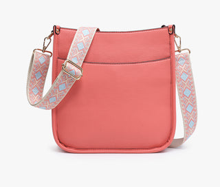 Jen & Co Posie Crossbody Coral M2168