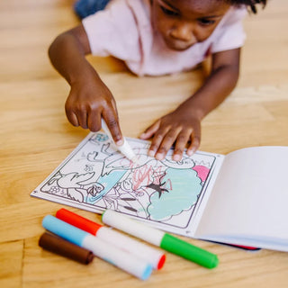 Melissa & Doug Magicolor farm animals coloring pad with markers