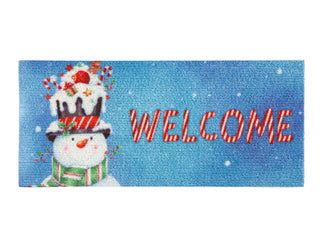 Christmas Snowman Textured Switch Mat