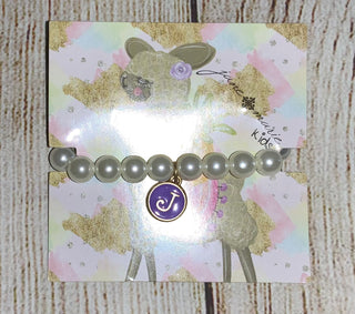 Jane Marie Kids Monogram Bracelet