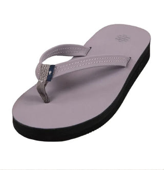 Simply Southern Leather Flip Flops Cloud