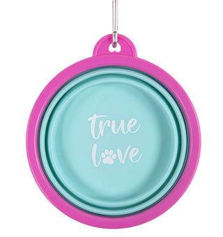 SS True Love Travel Pet Bowl