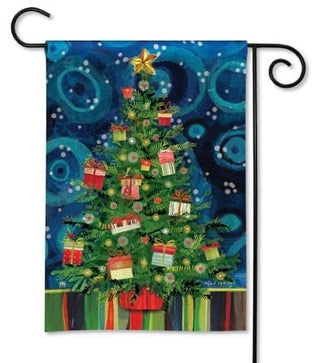 Mod Christmas Garden Flag