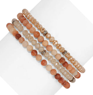 My Fun Colors Spiritual Gemstone Bracelet Pink Aventurine