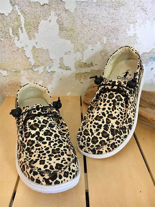 Corkys Kayak Slip Ons Leopard