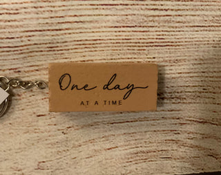 Good Things Take Time Keychain