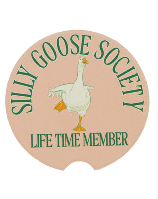 Simply Southern Car Coaster Goose