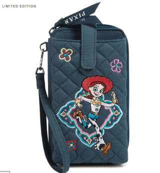 Vera Bradley RFID Smartphone Wristlet Toy Story Embroidered Jessie