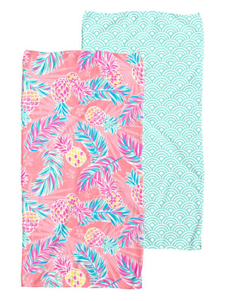 Simply Southern Quick Dry Sand Free Towel Pineapple