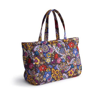 Vera Bradley Knollton Travel Tote Colorful Bouquet