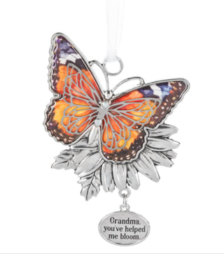 Ganz Butterfly Ornament Grandma