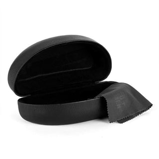 Coco+Carmen Black Sunglasses Case w/Cleaning Cloth