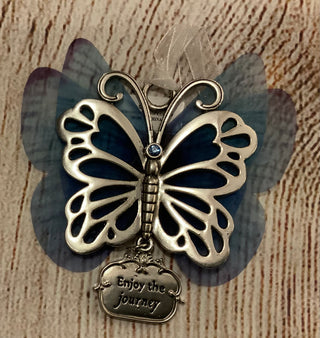 Sheer Beauty Butterfly Ornament