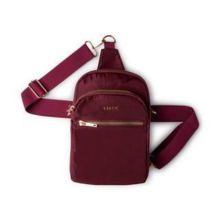 Kedzie Roundtrip Convertible Sling Burgundy