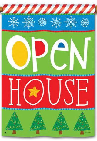 Open House Garden Flag