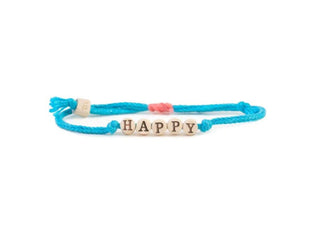 MudLove Bitty Beads Bracelet Happy