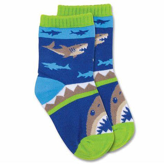 Stephen Joseph Toddler Socks Shark Small