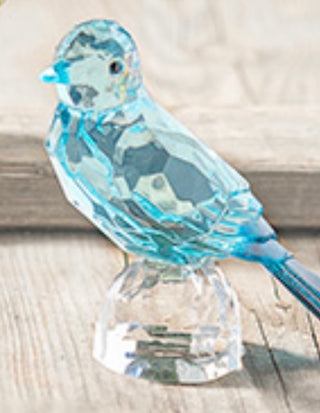 Acrylic Bird on a Rock