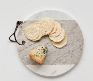 Round Marble Cheese Board