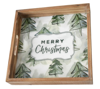 Merry Christmas w/Tree Tray