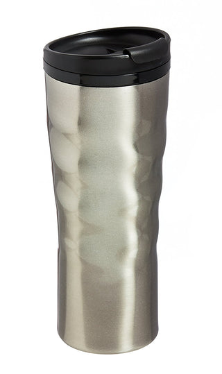 Textured Stainless Steel Travel Mug