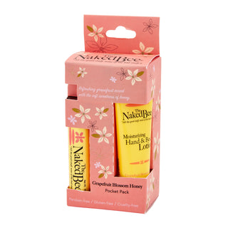 The Naked Bee Pocket Pack Grapefruit Blossom Honey