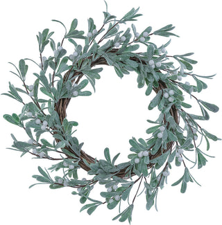 Mistletoe Shimmer Wreath