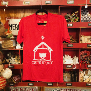 Jane Marie True Story Nativity T-shirt