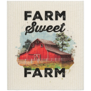 Swedish Dishcloth Farm Sweet Farm