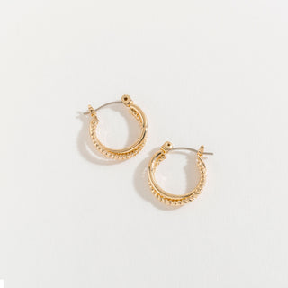 Double Hoop Click Ear Sense