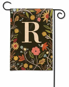 Gather & Be Grateful Monogram Garden Flag