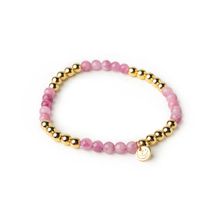 Soul Stacks Bracelet Bar Pink Tourmaline