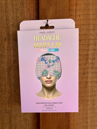 Simply Southern Headache Relief Cap Pink Flowers