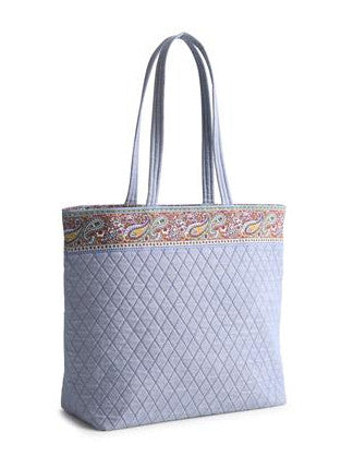 Vera Bradley Original Zip Tote Chambray