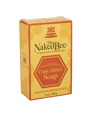The Naked Bee Triple Milled Soap Orange Blossom Honey
