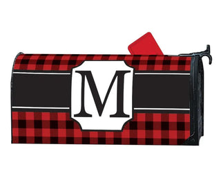 Buffalo Check Monogram Mail Wrap