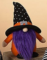 Plush Halloween Gnome Figurine