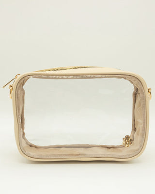Simply Southern Stadium Leather Crossbody Ivory