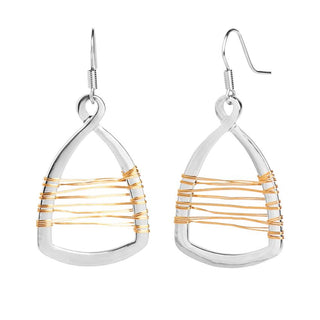 Whispers Wire Infinity Dangle Earrings WN004095