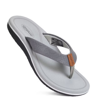 Aerothotic Solace Lightweight Flip Flops Grey 405