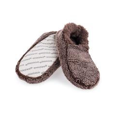 Snoozies Men's Two Tone Brown Slippers
