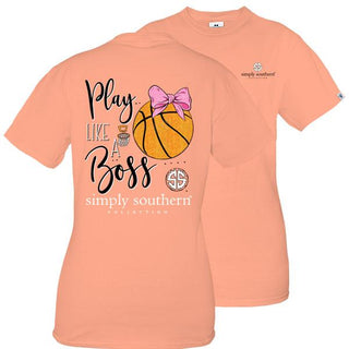 SS Play Like A Boss Basketball Tee