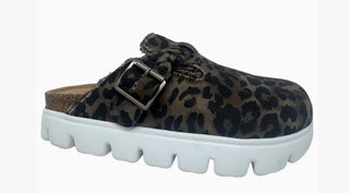 Very G Cassie Clog Leopard